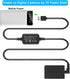 TKDY ACK-E12 USB Cord Cameras Power Supply M50 Dummy Battery LP-E12 DR-E12 DC Coupler Kit, fit for Canon EOS M50 Mark II, EOS M50 M100 M200 M M2 M...
