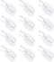 Super Z Outlet 5.5" Mini Acrylic Plastic Kitchen Scoops for Weddings, Candy Dessert Buffet, Ice Cream, Protein Powders, Coffee, Tea (Clear)...