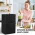 Blender Dust Cover, Kitchen Blender Cover with Accessory Pocket and Handle, Stand Mixer or Coffee Maker Appliance Cover For Kitchen, Anti Fingerpr...