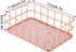 Iron Storage Basket Makeup Small Things Organizer Storage Holder Desktop Decor Iron Box Rose Gold 4 Size(C)...