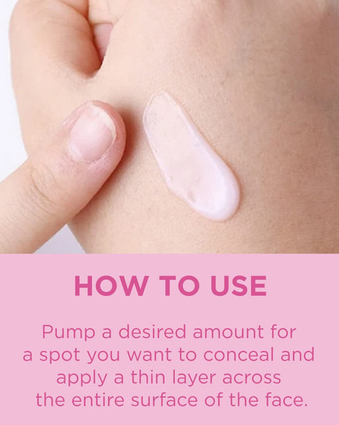 TOUCH IN SOL No Pore Blem Primer, 1.01 fl.oz(30ml) - Face Makeup Primer, Big Pores Perfect Cover, Skin Flawless and Glowing, Instantly Smoothes Li...