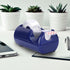 Eagle Basics Office Desk Tape Dispenser for Office Home School (Blue)...