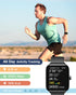 Smart Watch for Men Women Alexa Built-in, 1.95" Fitness Tracker with Answer/Make Calls, IP68 Waterproof/Heart Rate/Sleep Tracker/100 Sports, Fitne...