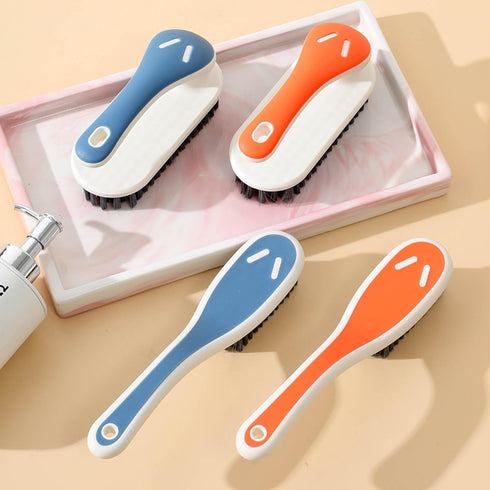 Soft Bristle Scrub Cleaning Brush Stain Remover Brush Fabric Cleaning Brush Laundry Brush Small Scrub Brush Cleaner Household Cleaning Brushes for...