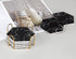 Cool Black Marble Coaster Set with Holder Hexagon Absorbent Coasters Modern Ceramic Coster 6 Pack Best Stone Drink Coaster Beverage Coffee Table D...