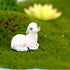 4pcs Miniature Sheep Figurines Resin Micro Landscape Fairy Garden Animals Ornament for DIY Terrarium Crafts Accessories (Random Style)...