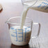 1 Cup glass measuring cup with Measurements, 250ML Milk Cups 8 oz...