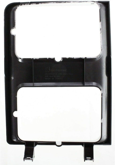 DAT AUTO PARTS Front Right Passenger Side Dual Head Light Headlamp Door Molding Insert Headlamp Bezel Cover Grille Trim Replacement for 1985-1988 ...