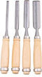Semicircle Chisel Inner Edge Woodworking Gouge for Carpenter Wood Hand Chisel Tool Pack of 4...