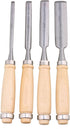 Semicircle Chisel Inner Edge Woodworking Gouge for Carpenter Wood Hand Chisel Tool Pack of 4...