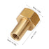 1/24 RC Hex Nut, 8Pcs 1/24 RC Hex Nut Brass RC Wheel Lock Nut Replacement Accessories for SCX24 Wheels & Tires (8mm)...