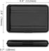 Aluminum Shock Resistant Carrying Box Holder Memory Card Storage Box Case Holder 8 Slots for SD SDHC MMC Micro SD TF Cards (Black)...