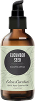Edens Garden Cucumber Seed Carrier Oil- 100% Pure Premium Cold Pressed & Hexane Free, Natural Moisturizer for Face, Skin, Hair, Scalp & Nail Care,...