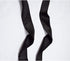 Ribbon Scarf for Women Long Skinny Satin Belt Sash Necktie Neck Scarf ZWJ01, Black, Free Size...