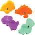 R&M Dinosaur Cookie Stamper, Baby Dinosaur Stamper, T-Rex, Stegosaurus, Triceratops, Brontosaurus, 2 Inch, 4 Piece Set, Assorted Colors...