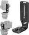 DSLR Camera L Bracket Vertical Horizontal Switching Tripod Quick Release Plate Compatible with Canon Nikon Sony DJI Osmo Ronin Zhiyun Stabilizer T...