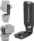 DSLR Camera L Bracket Vertical Horizontal Switching Tripod Quick Release Plate Compatible with Canon Nikon Sony DJI Osmo Ronin Zhiyun Stabilizer T...
