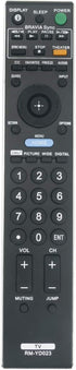 RM-YD023 Replacement Remote Control fit for Sony TV KDL-32VL140 KDL-32XBR6 KDL-37XBR6 KDL-40V4100 KDL-40V4150 KDL-40W4100 KDL-40WL140...