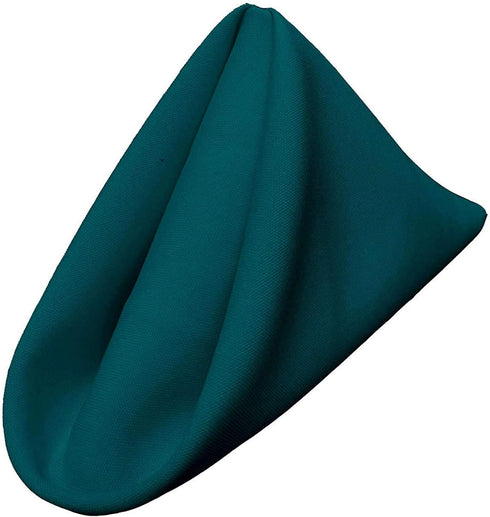 LA Linen 10-Pack Poly Poplin Napkin, Soft Cloth Napkins, Washable Reusable Napkins, Stain and Wrinkle Resistance Table Napkins for Dinner, Wedding...