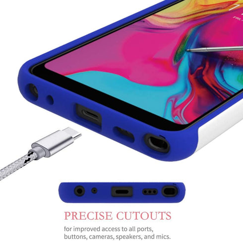 Sunshine-Tech Compatible for LG Stylo 5 / LG Stylo 5/Stylo 5V/ LG Stylo 5 Plus/LG Stylo 5X, R2D2 Droid Robot Pattern Hard PC and Inner Silicone Hy...