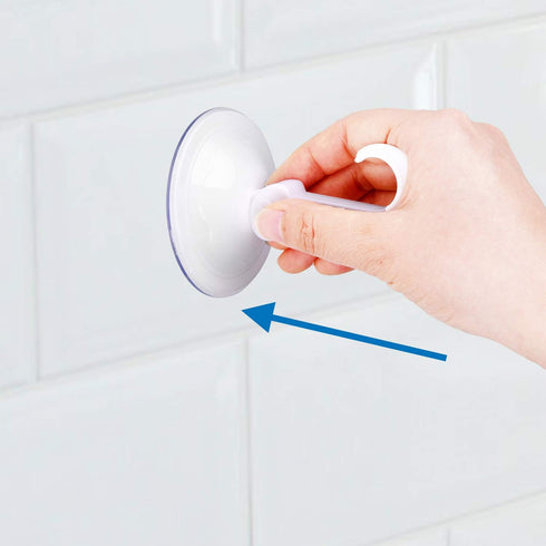 Suction Cup Hooks, Pack of 12 - Locking System - Extra Strong Vacuum Suction Power - Ideal Kitchen or Bathroom Hangers - For Towels, Bathrobes, Co...