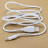 2PCS USB to 5V DC Power Cable White,4FT/1.2M USB to 3.5 x 1.35mm Plug Barrel Jack 5V DC Power Supply Cord Cable,20AWG USB DC 5V Charging Cable Ada...