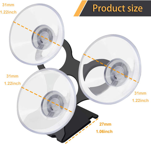 Radar Detector Suction Cup Mount Holder Compatible with Escort MAX, Max 2, MAX360 (Not for MAX360C Cradle Radar)...