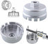 64mm 14 Flute Oil Filter Wrench, Chrome Vanadium Steel, Fits 1.8L Engines with Cartridge Style Oil Filter Systems, Toyota, Lexus, Scion...