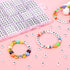 XIMISHOP 1400pcs Round Letter Beads for Jewelry Making,31 Style White A-Z Alphabet Acrylic Beads Kits Heart Beads for Bracelets Making (4 * 7mm)...