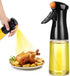 Oil Sprayer for Cooking, Upgraded Olive Oil Sprayer Bottle, Air Fryer Accessories, Oil Mister 7oz/200ml Oil Vinegar Spritzer, Kitchen Gadgets for ...