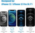 [2 Pack Compatible with iPhone 12 and 12 Pro 6.1" Matte Privacy Screen Protector, 9H Super Hardness Scratch Resistant Anti-Fingerprint Tempered Gl...