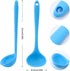 5 Pieces Silicone Ladles for Cooking - Small Soup Ladle Spoon Heat Resistant Kitchen Ladle Spoons, Cooking and Serving Spoon for Soup Sauce Chili ...
