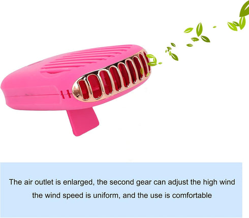 FILFEEL Eyelash Fan for Lash Extensions Multi?Functional Portable Handheld USB Fan Bladeless Rechargeable Air Conditioning Cooling Fan for Eyelash...
