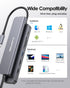 LENTION USB C Hub with 100W Charging, 4K HDMI, Dual Card Reader, USB 3.0 & 2.0 Compatible 2023-2016 MacBook Pro, New Mac Air/Surface, Chromebook, ...