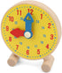 Toddler Teaching Clock, Wooden Clock Toy Numbers Clock Model Toy Time Learning Clock Learning to Tell Time Educational Kindergarten Toy for Childr...