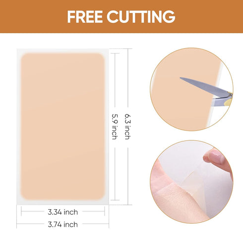 Tattoo Cover Up Tape, Ultra Thin Patch for Tattoo Scar and Birthmarks, Invisible Waterproof Skin Tone Concealer Sticker for Covering Up Scars Tatt...