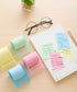 Full Adhesive Roll Sticky Notes, Self-Stick Notes,Width x Length 2 x 300 Inches, 4 Rolls/Pack (Four Colors with Dispensers)...