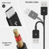 Poyiccot USB C Splitter Cable, USB A to USB C Splitter Cable, 6 in 1 USB 2.0 Type A Male to 6 Type-c Male Charger Cable with 3A Fast Charge for An...