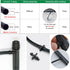 50 Pcs Drip Irrigation Emitters, Adjustable Flow 0-18 GPH Irrigation Drippers with Stake, 360 Degree Flow Sprinkler Head, Micro Sprinkler for Gard...