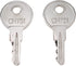 DVPARTS Universal Keys CH751 Compatible with RV Campers, Storage Lockers, Boats, Display Cases, T-Handles, Side Boxes (2)...