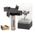 CNC Spoilboard Surfacing Router Bits,4 Wings 1/2" Shank 2" Cutting Dia Flattening Router bit for Woodworking Tools...