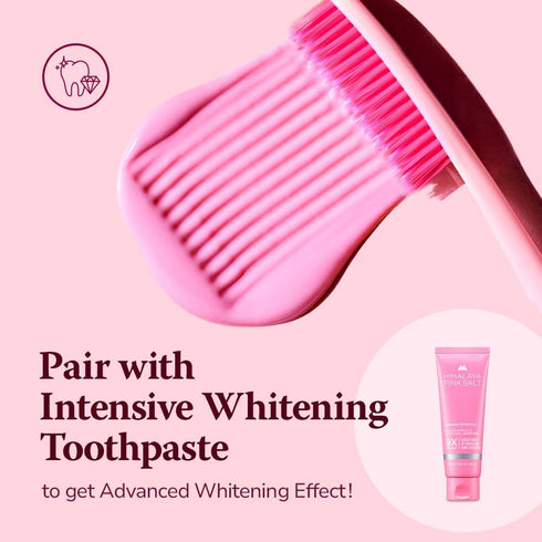 Intensive Whitening Toothbrush - Extra-Large Toothbrushes for Adults, Plaque Remover for Teeth, 9Mils High Strength Soft Bristle Toothbrush, Oral ...