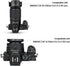 (1+1) Screw on + Bayonet Lens Hood Shade for Nikon Z30 Z50 Z fc Dual Lens Kit (Nikkor Z DX 16-50mm & 50-250mm) Replaces HN-40 and HB-90A Lens Hood...