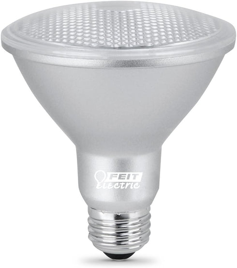 Feit Electric PAR30 LED Light Bulb, Short Neck, Dimmable, 750 Lumen, 22 Year Lifespan, 3000k Bright White, PAR30 LED Spotlight Bulb, E26 Medium Sc...