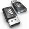 JSAUX 4K DisplayPort to HDMI Adapter 2-Pack, DP PC to HDMI Monitor Converter Video UHD 2K@120Hz,4K@30 DP to HDTV Male to Female Uni-Directional Ad...