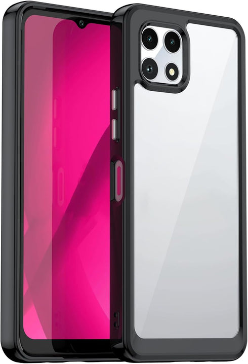 for Revvl 7 5G Case: Revvl 7 5G Phone Case Clear Shockproof Flexible TPU Slim Fit Transparent Protective Phone Crystal Clear Cover-Clear (Clear) (...