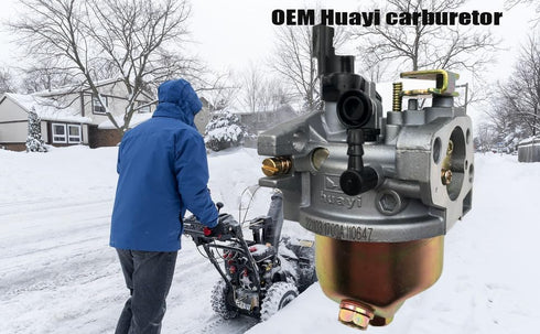 Huayi Carburetor carb Compatible with Yard machines MTD snowblower with OHV 179cc engine...