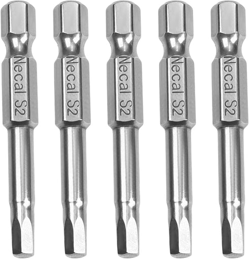 Utoolmart H4 Magnetic Hex Head Screwdriver Bits, 1/4 Inch Hex Shank 50mm Length S2 Power Tools 10pcs...
