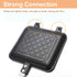 Double-Sided Frying Pan, Sandwich Maker, Double-Coated Non-Stick Grilled Sandwich and Panini Maker, Waffle Pancake Snack Griddle Pan Kitchen Torti...