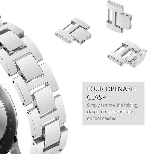 Surace Compatible for Samsung Galaxy Watch 7 Band, Women Bracelet for Galaxy Watch 7/FE/6/5/4 40mm 44mm, Galaxy Watch 6 Classic 43mm 47mm Galaxy W...